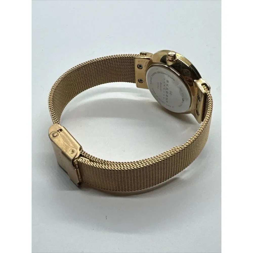 Skagen Ancher SKW2197 Women Stainless Steel Mesh Analog Dial Quartz Watch AEA012